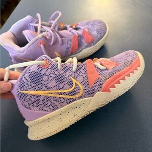 Nike Kids Lilac and Coral Sneakers